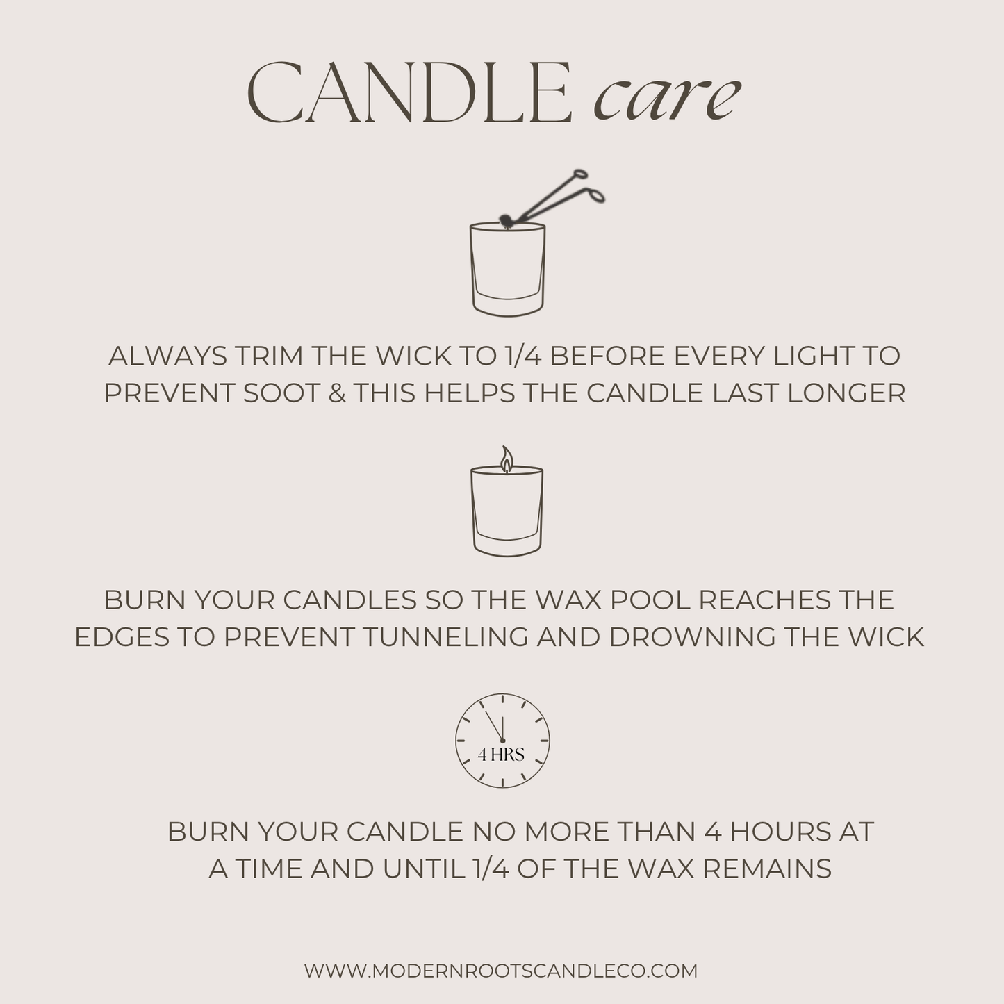Hope |  Hibiscus & Agave | 9 oz. Clear Jar Soy Candle