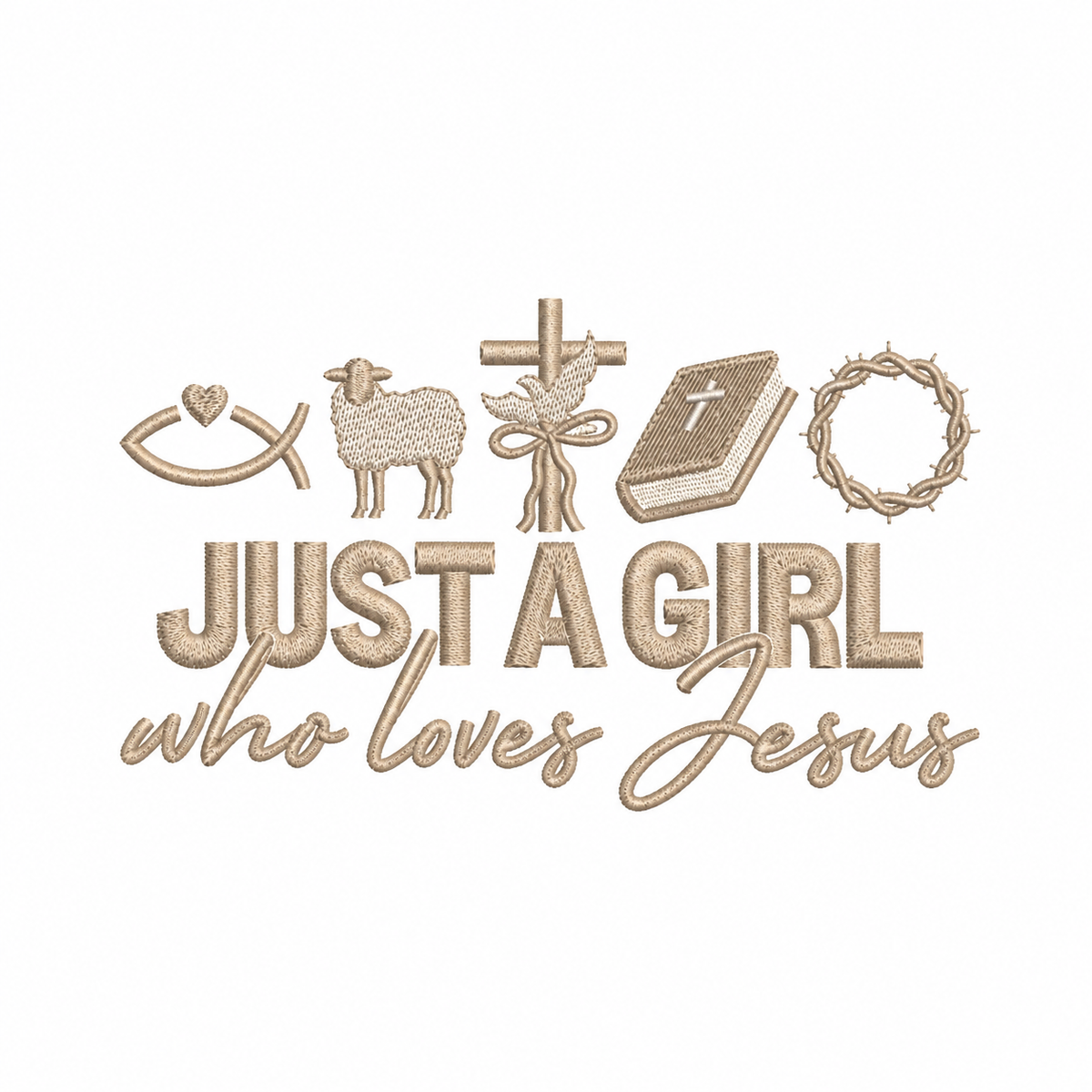 Just a Girl Sweatshirt