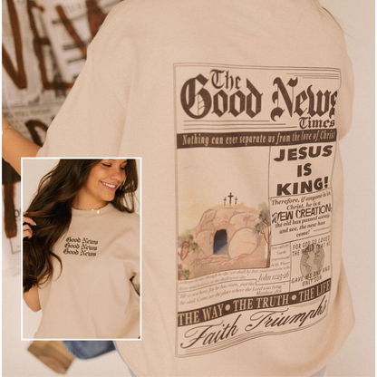 The Good News Easter Graphic